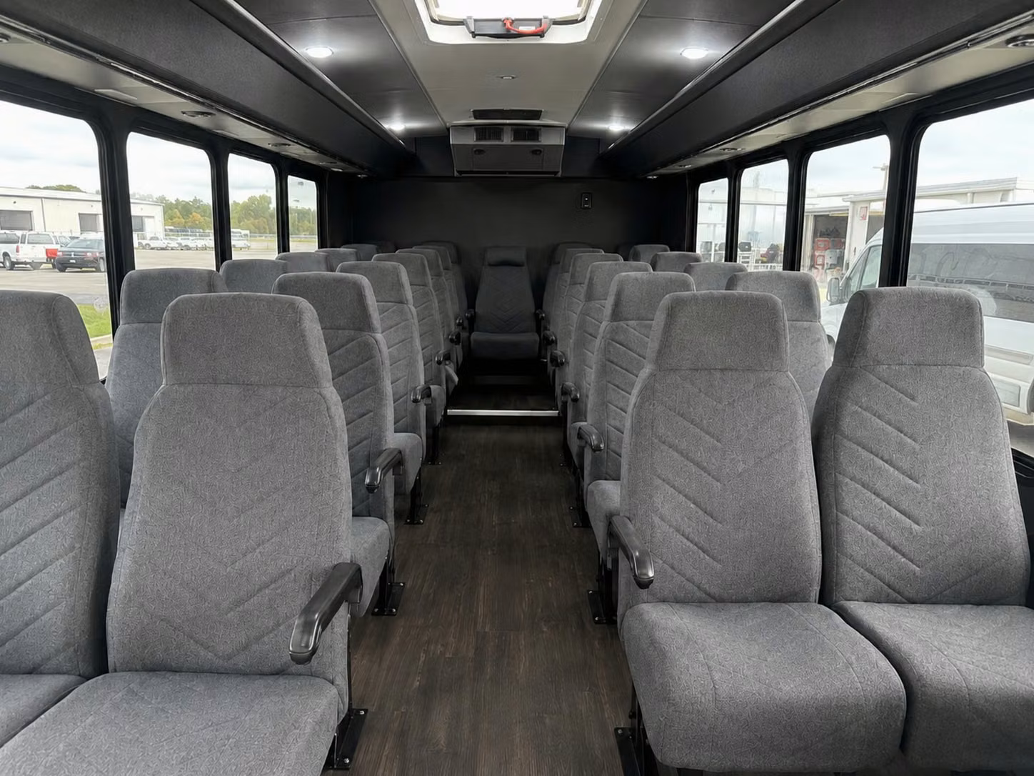 18 passenger minibus inside