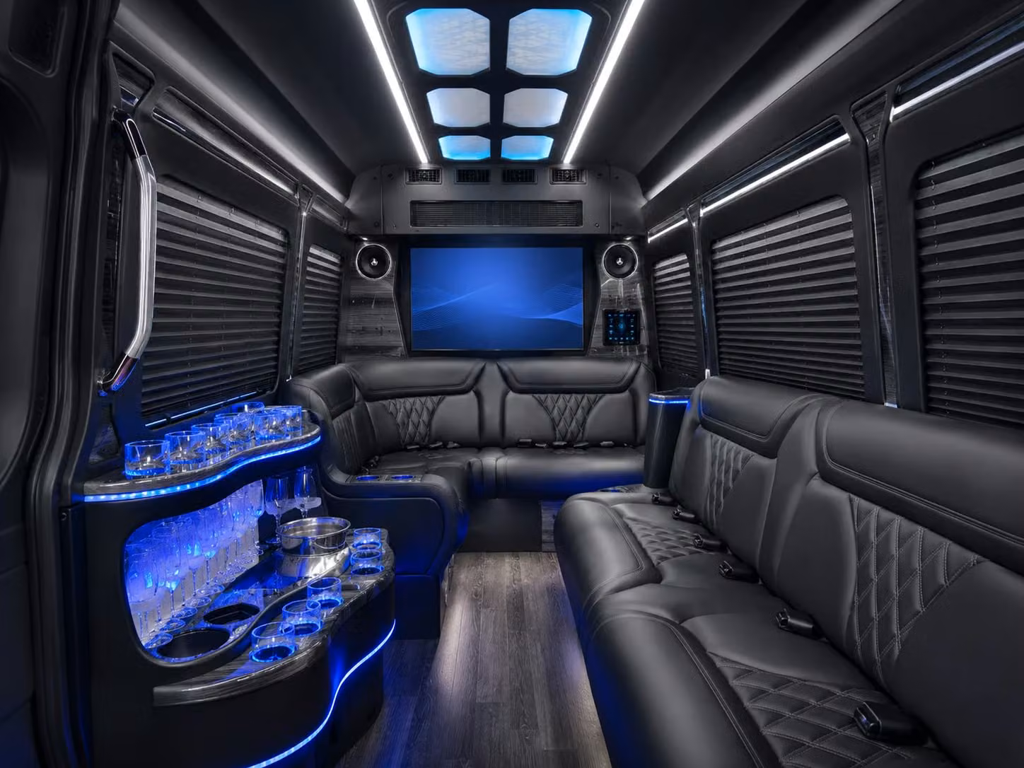 compare long distance bus rentals from pembroke pines to tampa miami and beyond