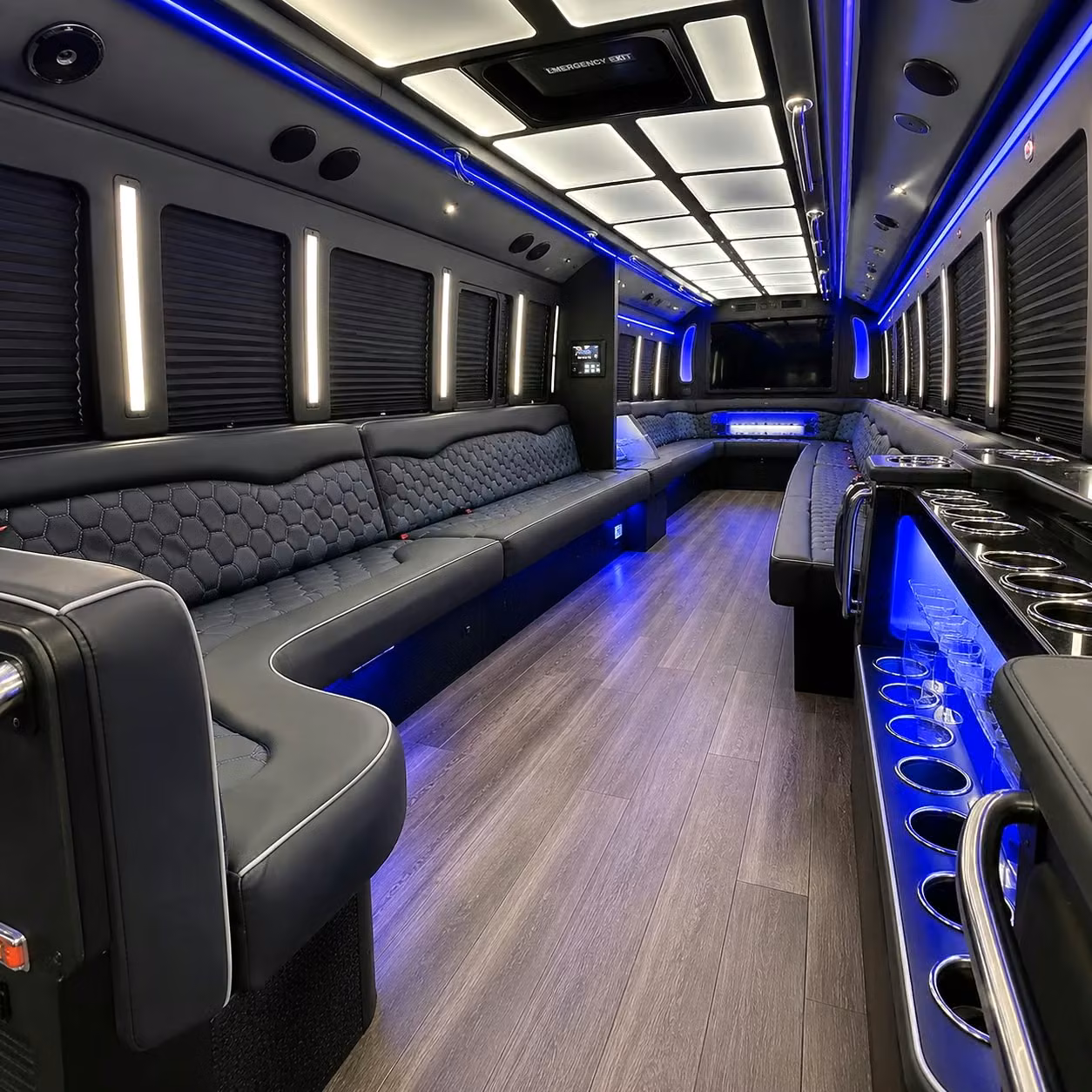 party buses for prom night in pembroke pines are fully loaded and ready for your group