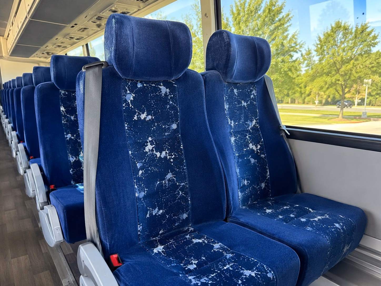 pembroke pines charter bus interior