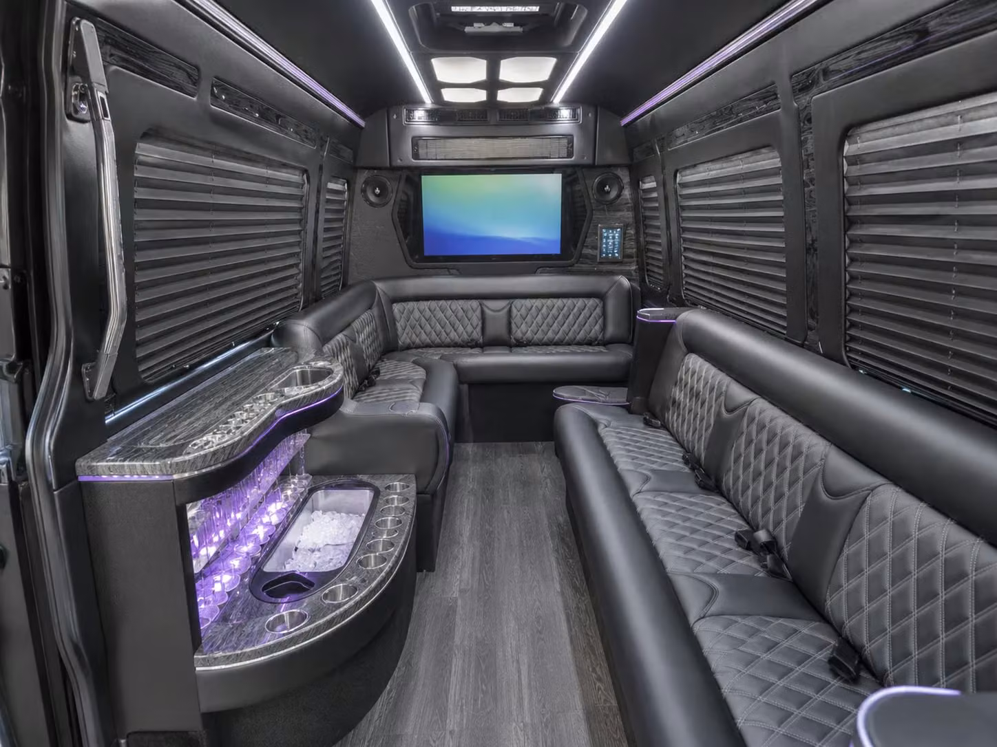 sprinter limousine inside